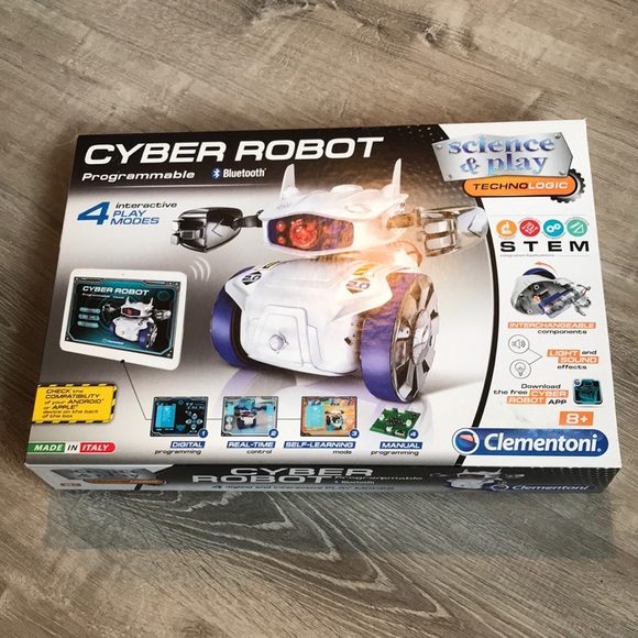 Clementoni Programmable Cyber Robot Construction Kit - Picture 2 of 6